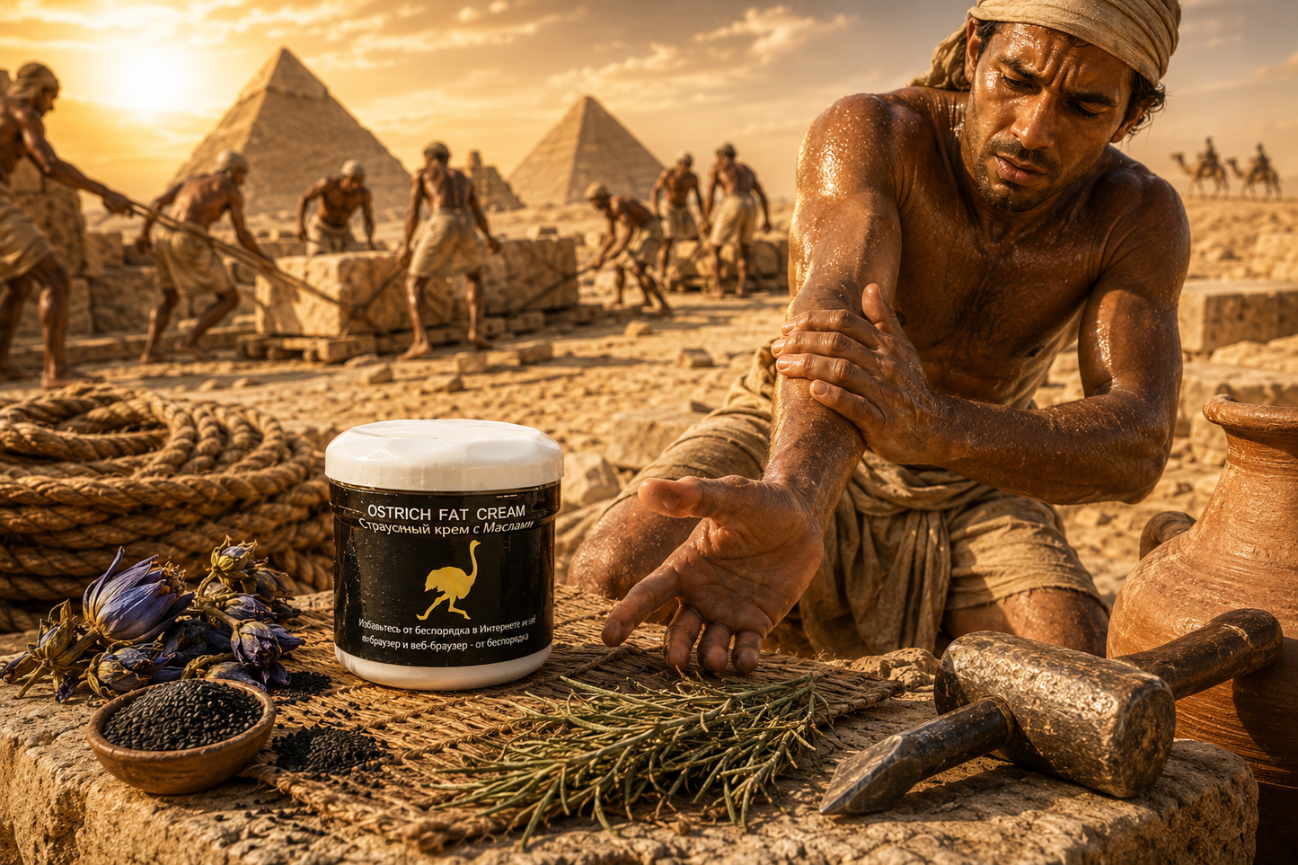 Ostrich Fat Cream (كريم دهن النعام)