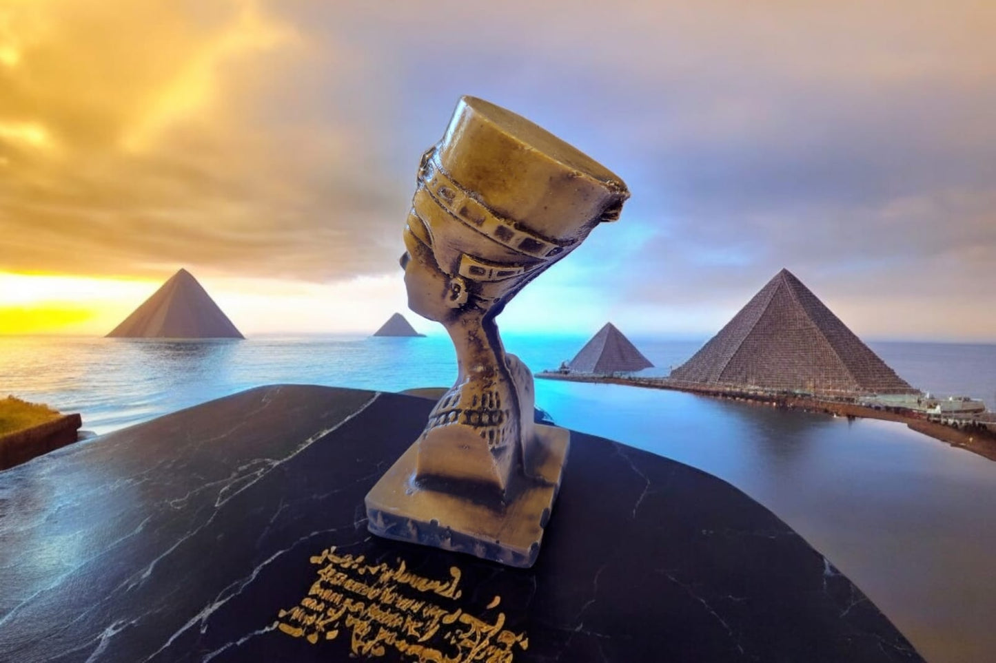 Mini Queen Nefertiti Statue
