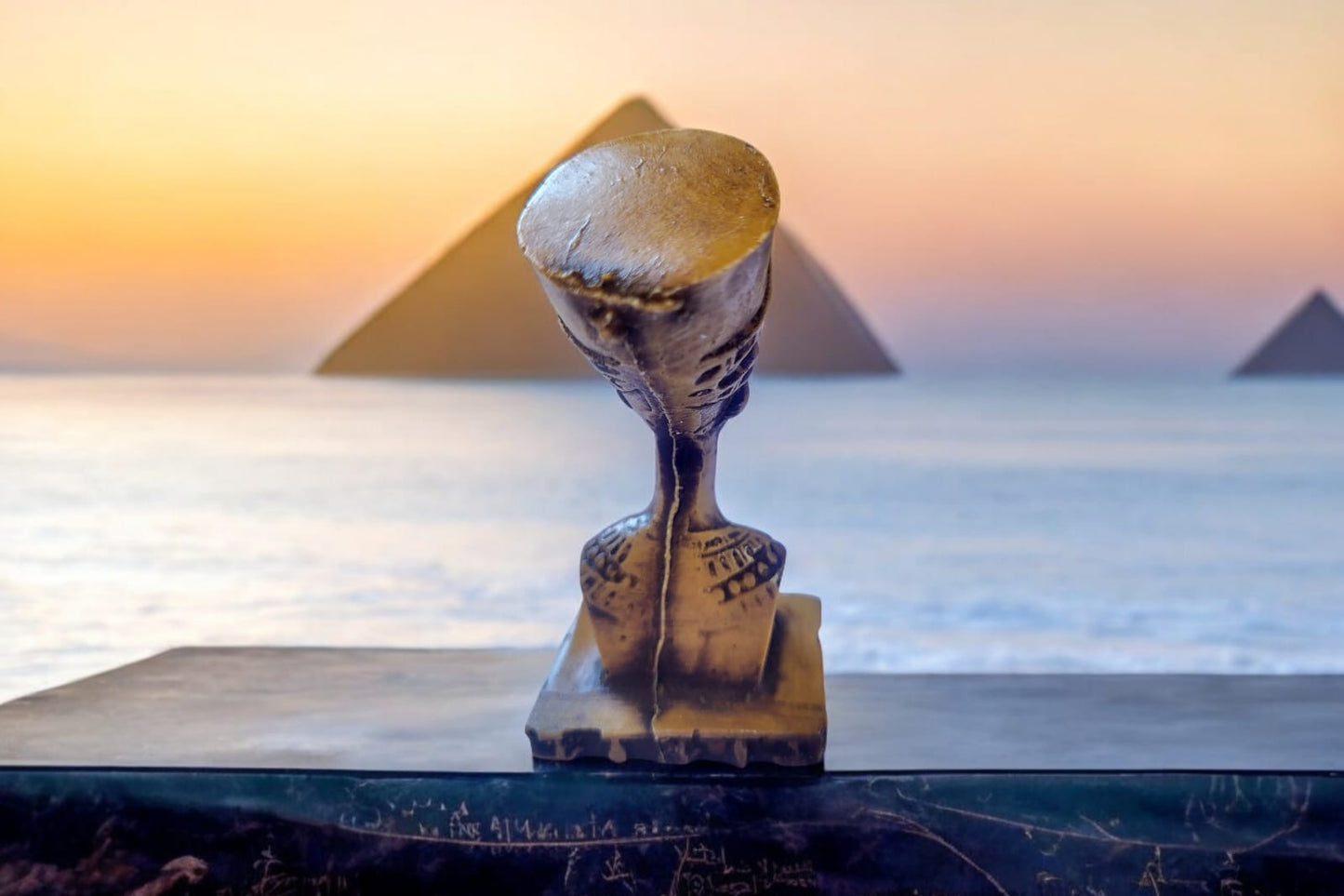 Mini Queen Nefertiti Statue