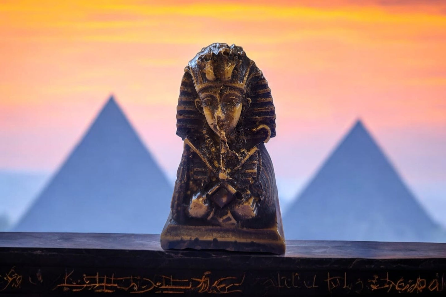 Mini Egyptian Pharaoh Statue