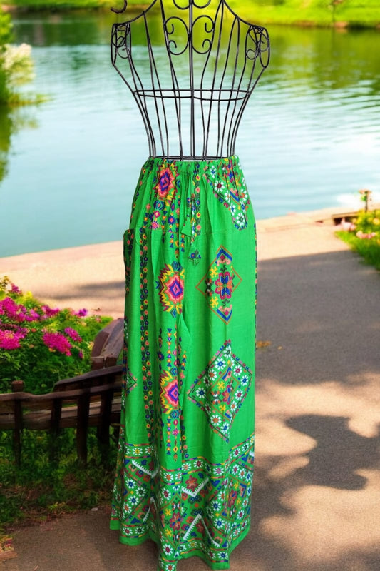 🌴 Handmade Boho Beach Pants – Made in Egypt 🇪🇬