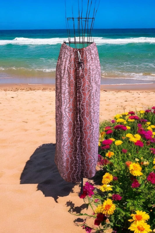 🌴 Handmade Boho Beach Pants – Made in Egypt 🇪🇬