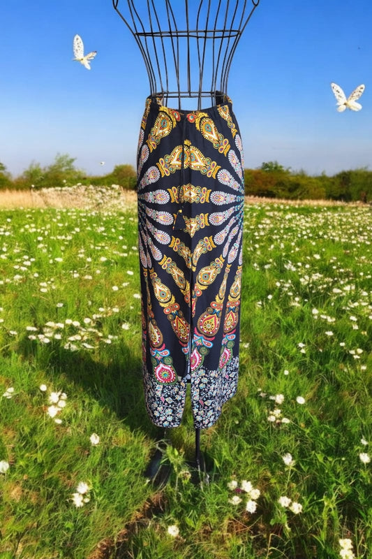 🌴 Handmade Boho Beach Pants – Made in Egypt 🇪🇬