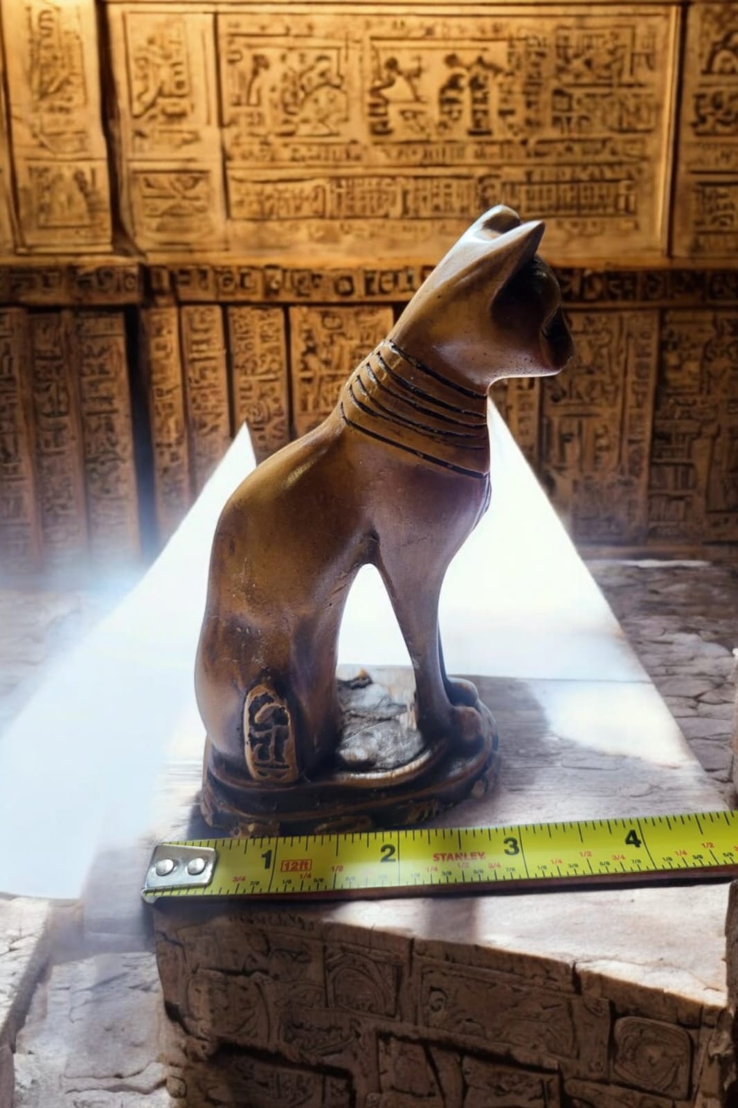 Bastet Cat Statue – Handcrafted 5”