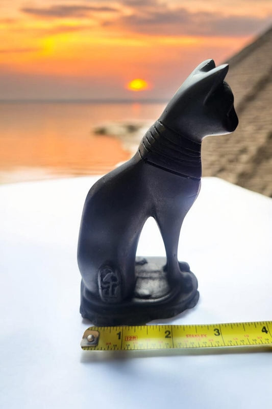 Bastet Cat Statue – Handcrafted 5”