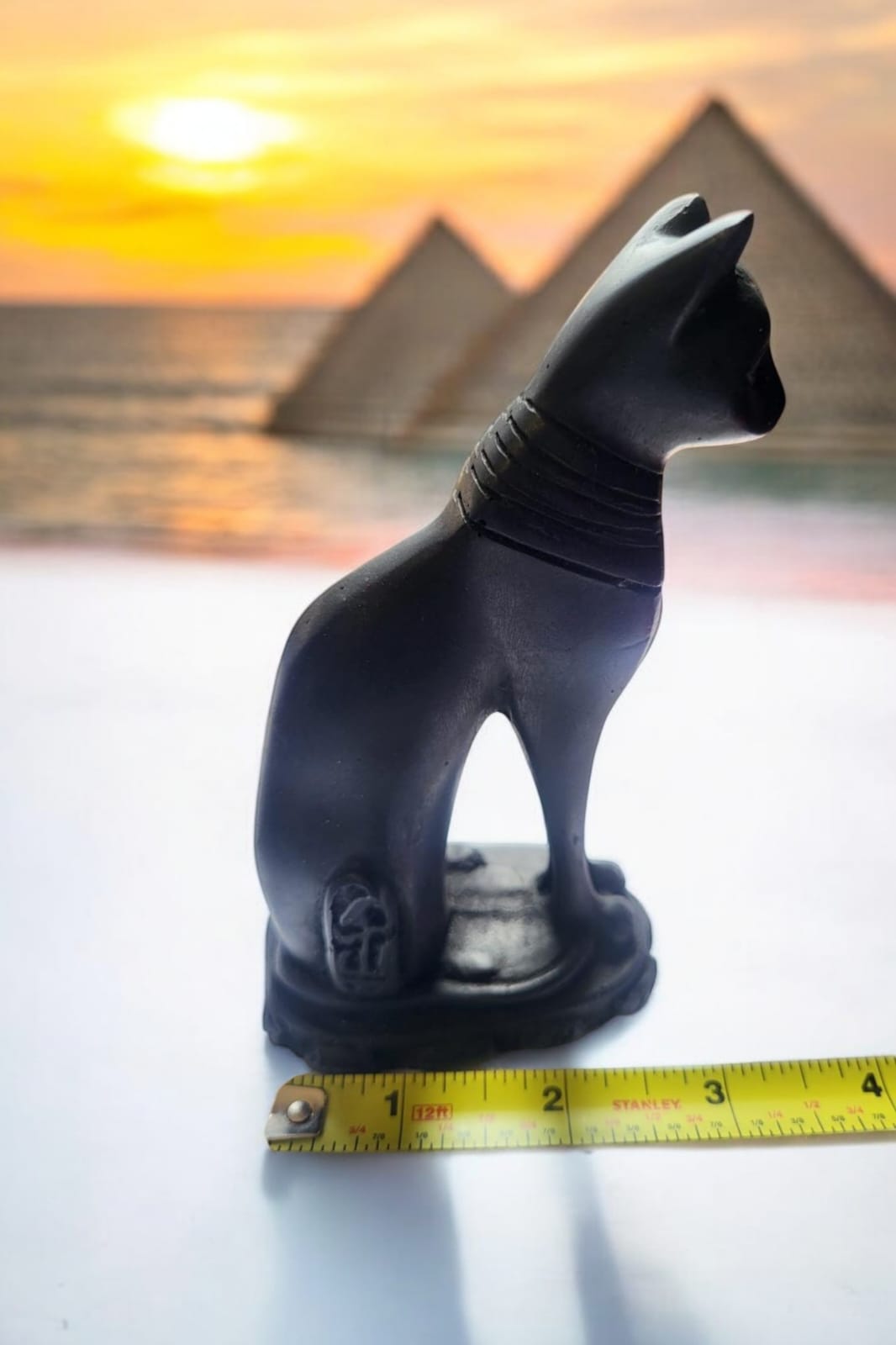 Bastet Cat Statue – Handcrafted 5”
